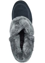 ELENA EDEN Hausschuh mit echtem Lammfellfutter 