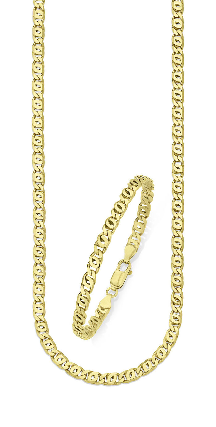 Tolle Rebhuhnaugenketten Garnitur 