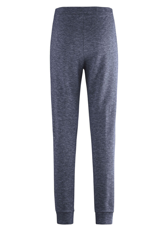 Strickhose BLAU-SCHWARZ