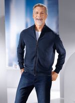 Klassische &laquo;King's Road&raquo;-Jacke in 3 Farben MARINE MELIERT