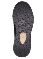 ELENA EDEN, trendige Damen-Sneaker, Weite G, mit herausnehmbarem Fussbett SCHWARZ-BRAUN