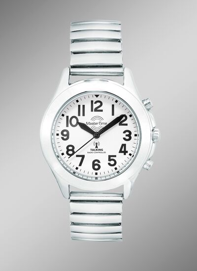 Master Time Funk-Damenuhr mit sprechender Zeitansage 