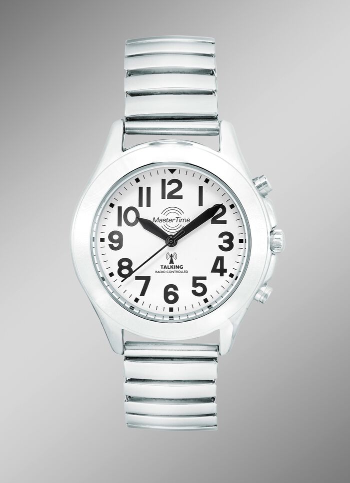 Master Time Funk-Damenuhr mit sprechender Zeitansage 