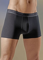 uncover by Schiesser, Dreierpack Pants mit Elastikbund 3X SCHWARZ