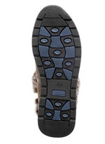 Caprice, gefütterte Damen-Stiefeletten, Winterschuhe, Weite H, mit herausnehmbarem Fussbett TAUPE