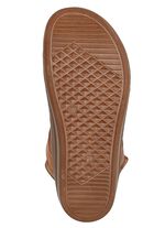 Gemini Sandale aus schattiertem Rind-Nappaleder COGNAC