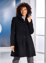 Kurzmantel in Swingerform 