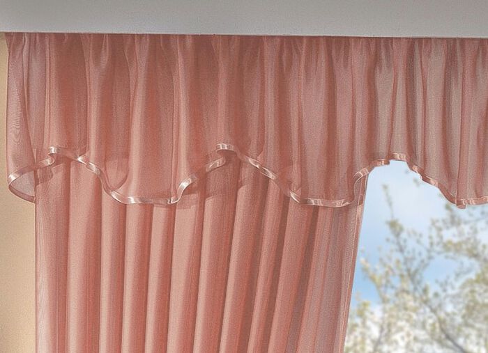 Querbehang mit Universalschienenband TERRA