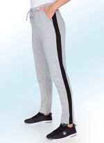 Freizeithose von &laquo;Plantier&raquo; in 3 Farben GRAU MELIERT-SCHWARZ