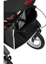 Outdoor Rollator Inklusive Tasche und Gehstockhalter 