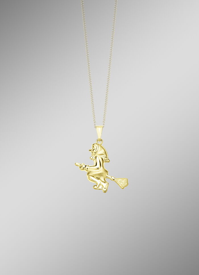 Bezaubernder Anhänger mit Hexe 