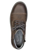 GINO GALANTE, klassische Herren-Stiefeletten, mit Reissverschluss TABAKBRAUN