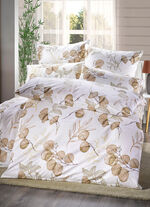 Bettw&auml;sche-Garnitur in Renforc&eacute;-Qualit&auml;t BEIGE