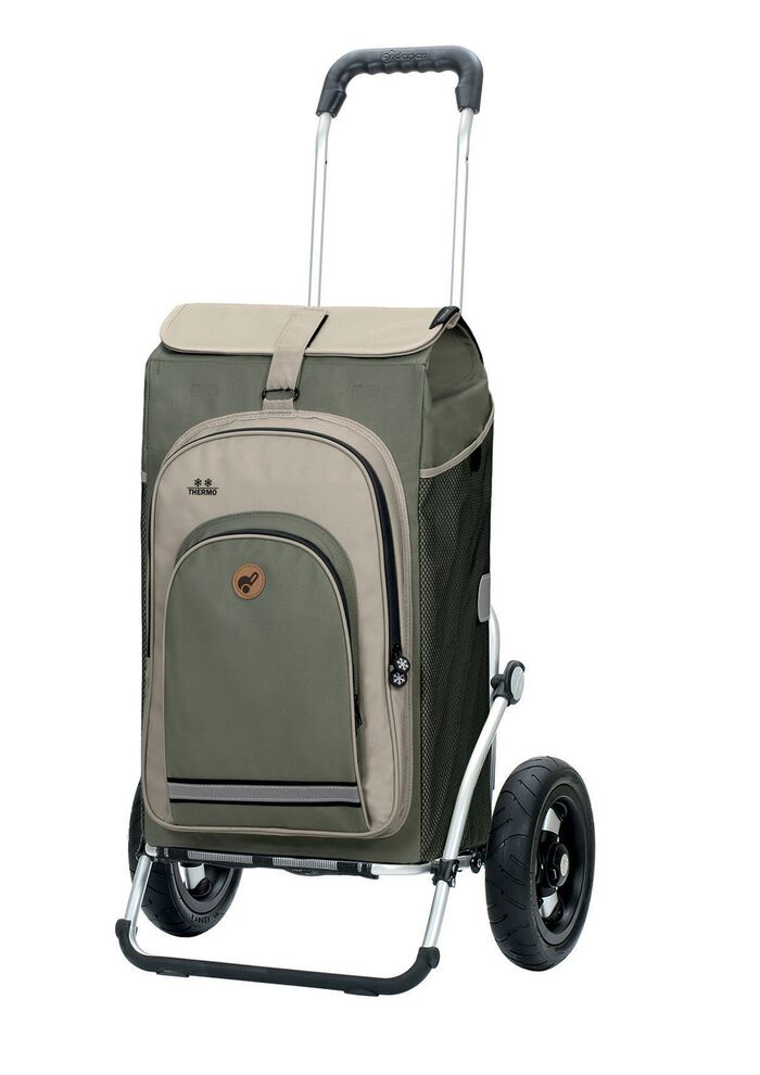 Leichter und leiser Einkaufsroller Royal Shopper GRAU
