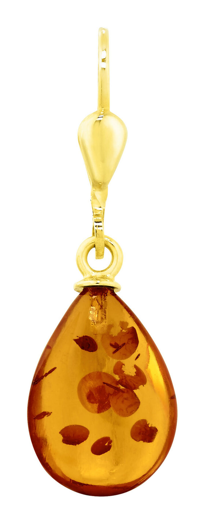 Sch&ouml;ne Ohrringe mit echtem Bernstein 