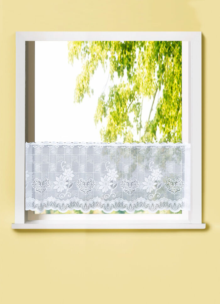 Kurzstore mit Herzchen-Dessin