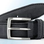 Lederg&uuml;rtel SCHWARZ