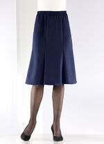 Leicht ausgestellter 6-Bahnenrock MARINE