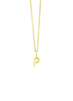 Buchstaben-Anhänger mit Panzerkette 