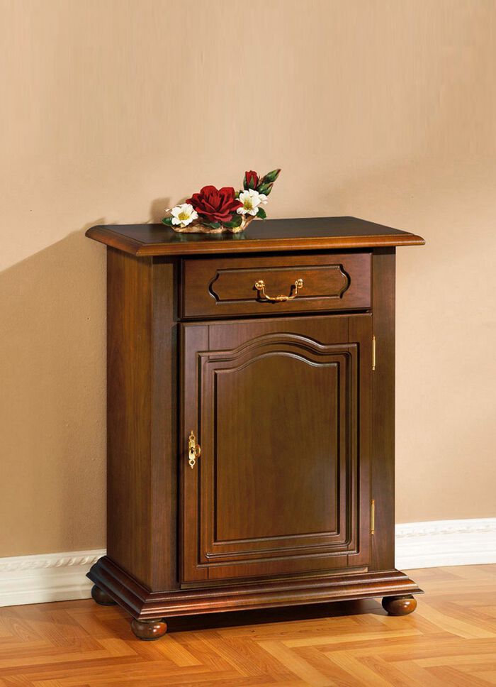 Kommode mit Echtholzfurnier NUSSBAUM