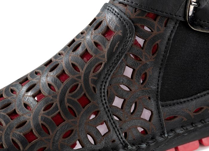 Gemini, sommerliche Damen-Boots, Weite G, mit herausnehmbarem Fussbett 