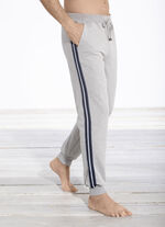 Hose mit bequemem Dehnbund GRAU MELIERT