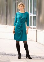 Kleid mit raffinierter Knotenoptik 