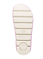 Laurina, trendige Damen-Hausschuhe, Weite G, mit anatomisch geformtem Fussbett PINK