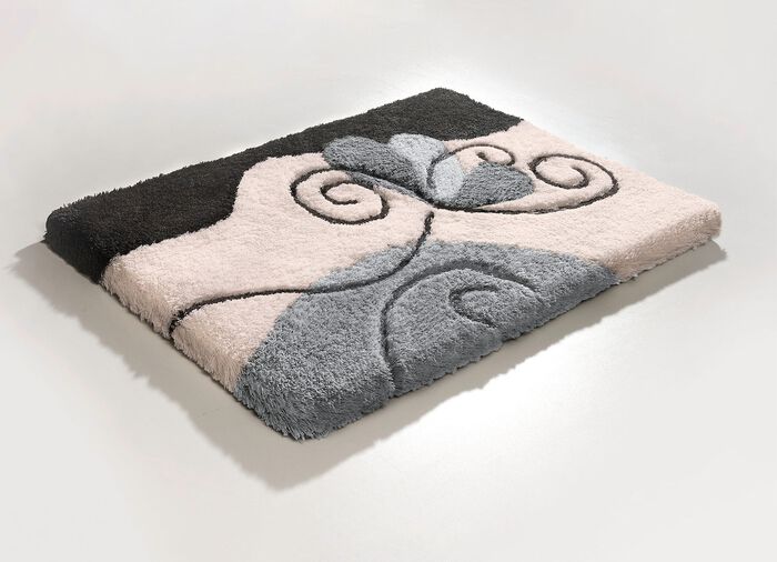 Badgarnitur in Table Tuft Qualit&auml;t SILBER