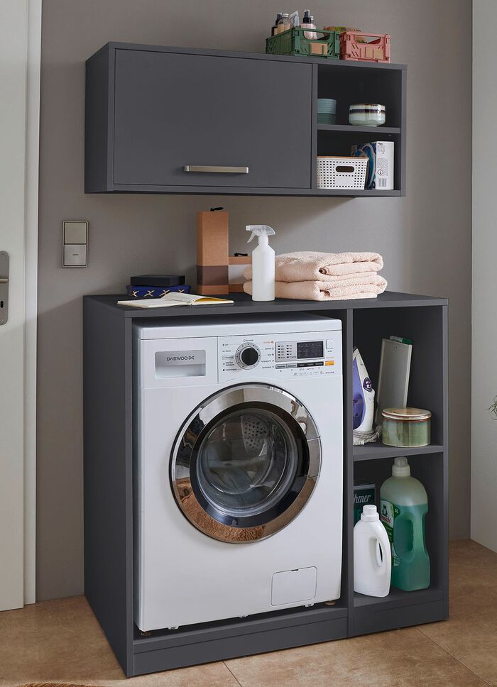 Raffinierte Schr&auml;nke mit Melaminbeschichtung ANTHRAZIT