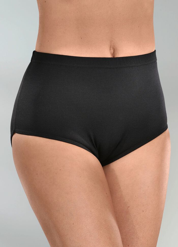 Viererpack Slips mit Gummizug 