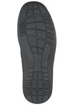 Waldl&auml;ufer, bequeme Herren-Schn&uuml;rschuhe, Weite H, mit herausnehmbarem Fussbett SCHWARZ