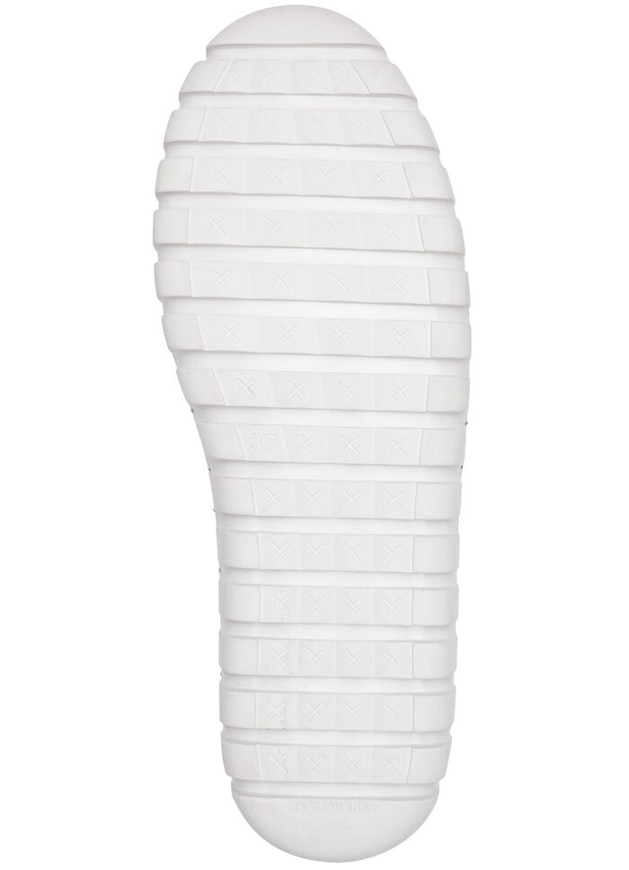 Gemini Schnürschuh mit Schnürsenkel in Regenbogen-Farben SCHWARZ