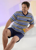 Pastunette Shorty mit garngef&auml;rbtem Ringeldessin 