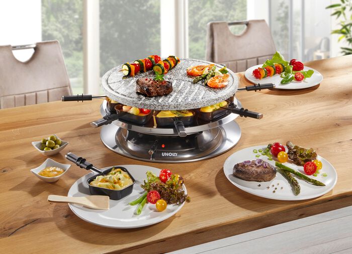 Raclette f&uuml;r bis zu 8 Personen 