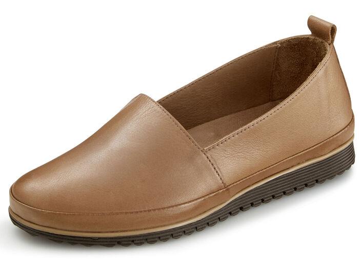 Slipper in bequemem Design COGNAC