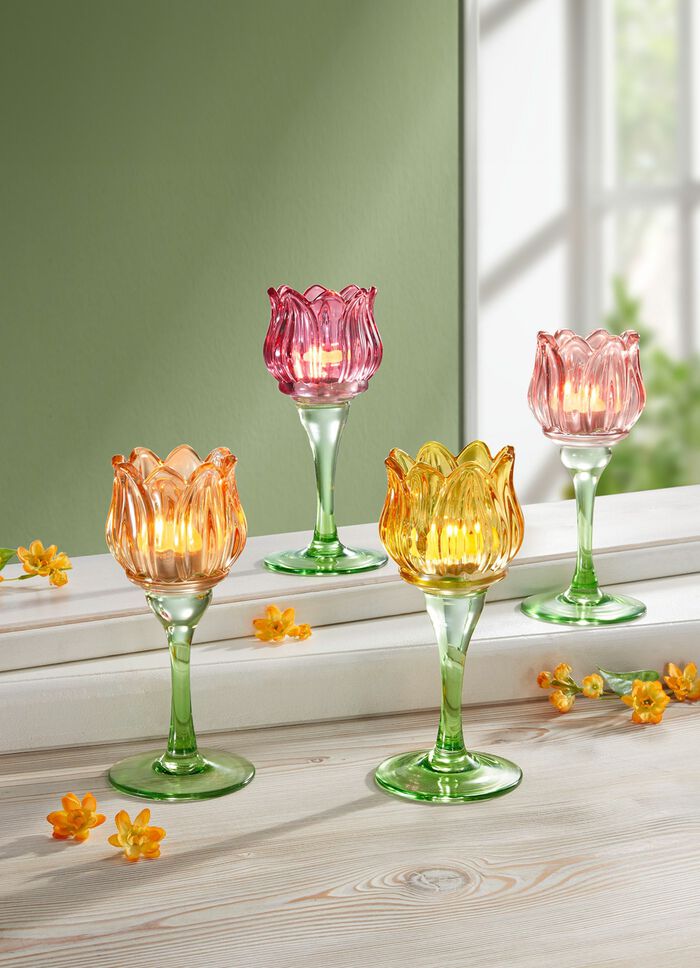 Teelichthalter, 4er-Set 