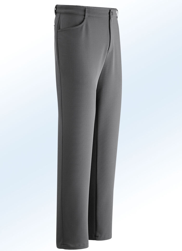 «Klaus Modelle»-Hose in 2 Farben TAUPE-SCHWARZ
