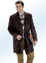 Mantel mit 3-Knopf-Verschluss 