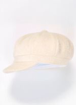 Elegante Damen-Ballonm&uuml;tze, mit r&uuml;ckw&auml;rtigem Elastikeinsatz 