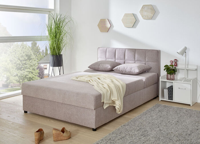 Polsterbett mit Kissen ALTROSA