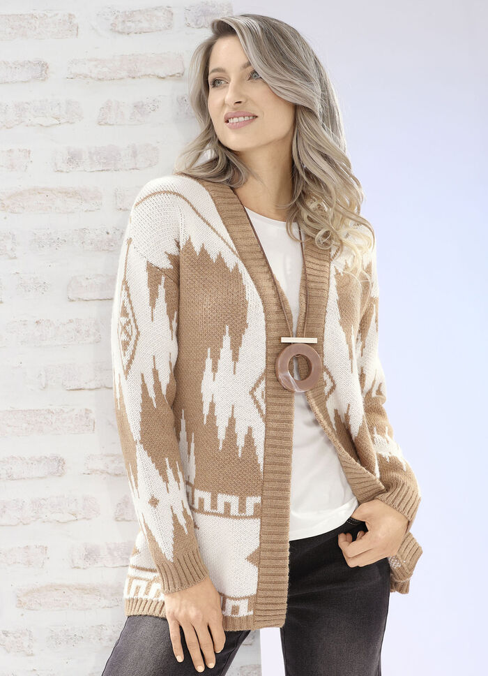 Strickjacke in Kuschelqualität 