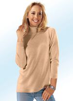 Pullover mit Schurwolle SAND