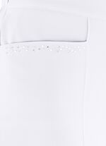 Hose mit funkelndem Perlen- und Glitzersteinchenbesatz 