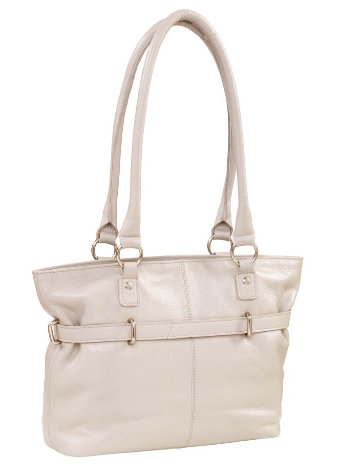 Laurina, Tasche, Damen, mit abnehmbarem, verstellbarem Ziergurt KIESEL