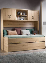 Bett mit 2 Schubladen ARTISAN EICHE