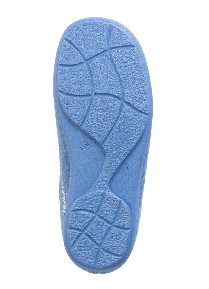 Laurina, klassische Damen-Hausschuhe, mit herausnehmbarem Fussbett 