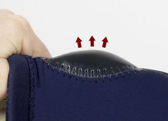 Bequeme Clogs aus Stretchmaterial mit elastischem Einschlupf MARINE
