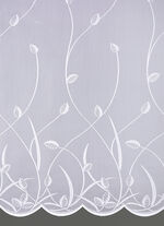 Lichtdurchlässiger Vorhang mit Universalschienenband 