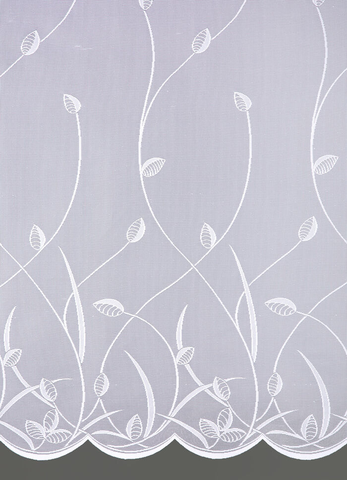 Lichtdurchlässiger Vorhang mit Universalschienenband 